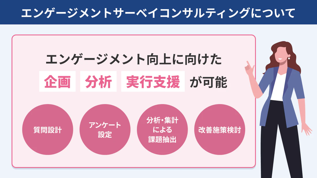 エンゲージメントサーベイコンサルティングについて