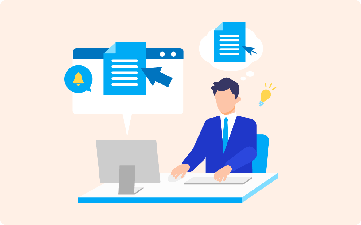 閲覧ログ機能のイメージ